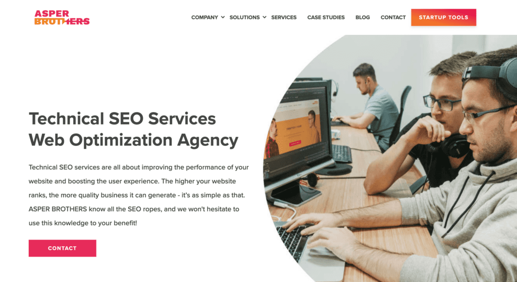 Asper Brothers Technical SEO Landing Page